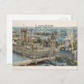 ロンドン下院大弁葉書 ポストカード (正面/裏面)