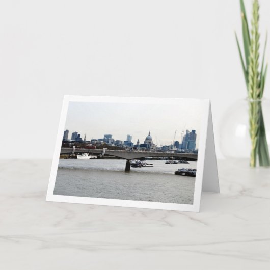 ロンドン中心部の風景 カード (正面)