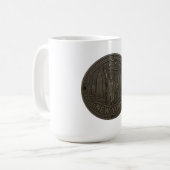 ロンドン伝統 コーヒーマグカップ (正面左)