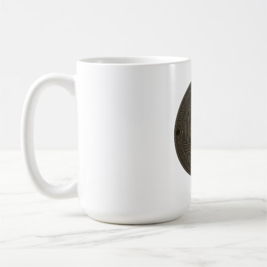 ロンドン伝統 コーヒーマグカップ (左)