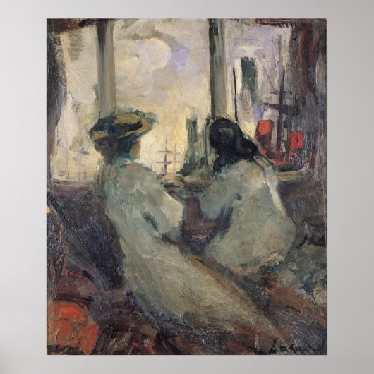 ロンドン到着 ポスター (正面)