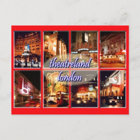 ロンドン劇場はがき ポストカード (正面)