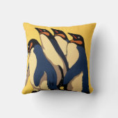 ロンドン動物園への地下鉄の乗り入れポスター クッション (裏面)