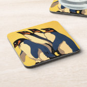 ロンドン動物園への地下鉄の乗り入れポスター コースター (左側)