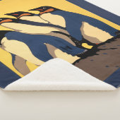 ロンドン動物園への地下鉄の乗り入れポスター シェルパブランケット (3/4)