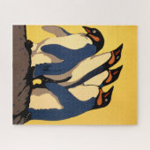 ロンドン動物園への地下鉄の乗り入れポスター ジグソーパズル (横)