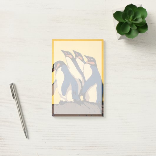 ロンドン動物園への地下鉄の乗り入れポスター ポストイット (オフィス)