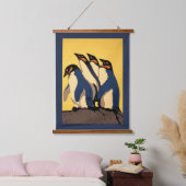 ロンドン動物園への地下鉄の乗り入れポスター 吊り下げ型タペストリー (寝室)