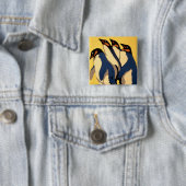 ロンドン動物園への地下鉄の乗り入れポスター 缶バッジ (インサイチュ)