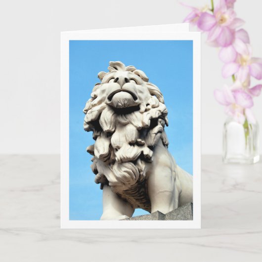 ロンドン南岸の赤獅子、イギリス、イングランド カード (蘭)