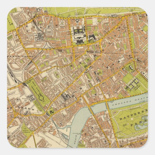 ロンドン南西 スクエアシール (正面)