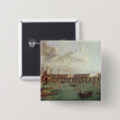ロンドン古い橋の眺め 缶バッジ (正面&裏面)