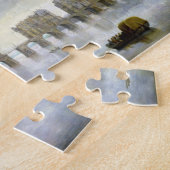 ロンドン古い橋(油)、c.1630 ジグソーパズル (側面)