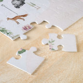 ロンドン図解入りの、写真付きのウォーターカラーウォールアート ジグソーパズル (側面)