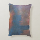 ロンドン国会議事堂クロード・モネ アクセントクッション (裏面(縦))