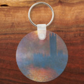 ロンドン国会議事堂クロード・モネ キーホルダー (正面)