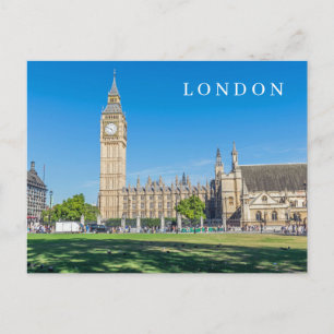 ロンドン国会議事堂ビューポストカード ポストカード