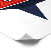 ロンドン国旗の四角いポスター(24x24) ポスター (角)