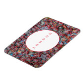 ロンドン土産磁石ビュー冷蔵庫用マグネット マグネット (左側)