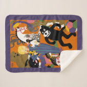 ロンドン地下地下鉄の旅行ポスター シェルパブランケット (正面(横))