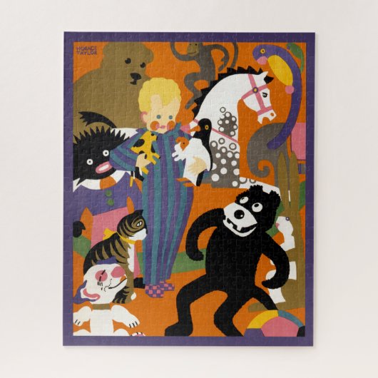 ロンドン地下地下鉄の旅行ポスター ジグソーパズル (縦)