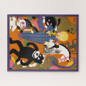 ロンドン地下地下鉄の旅行ポスター ジグソーパズル (横)