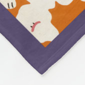 ロンドン地下地下鉄の旅行ポスター フリースブランケット (角)