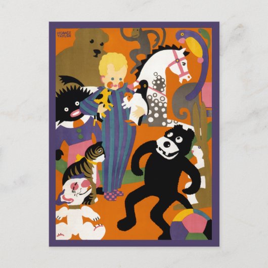 ロンドン地下地下鉄の旅行ポスター ポストカード (正面)