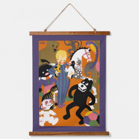 ロンドン地下地下鉄の旅行ポスター 吊り下げ型タペストリー (正面)