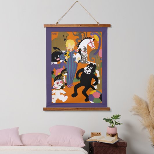 ロンドン地下地下鉄の旅行ポスター 吊り下げ型タペストリー (寝室)