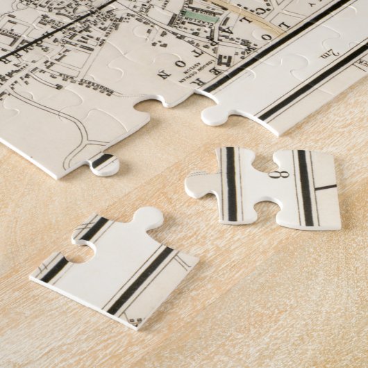 ロンドン地下地図チャレンジングファミリー ジグソーパズル (側面)