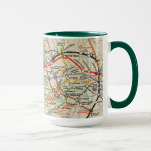 ロンドン地下鉄地図 マグカップ