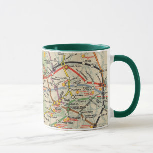 ロンドン地下鉄地図 マグカップ