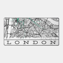 ロンドン地図デスクパッド