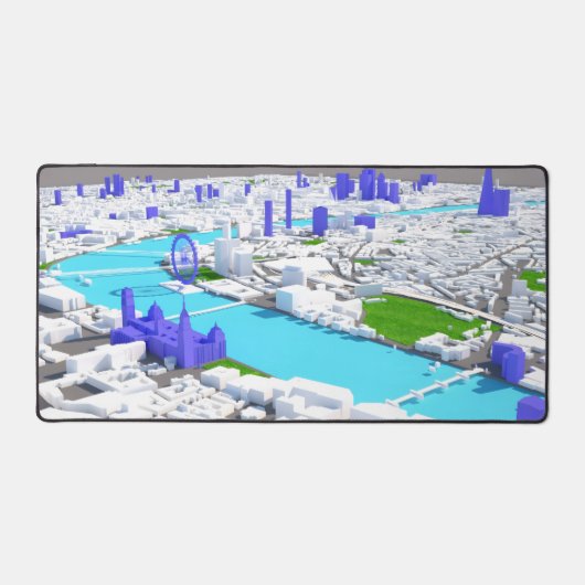 ロンドン地図デスクマット2015 デスクマット (正面)