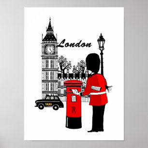 ロンドン場面 ポスター