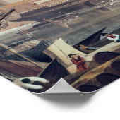 ロンドン塔の眺め ポスター (角)