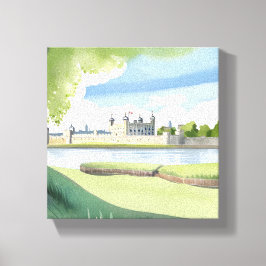 ロンドン塔 | イギリスの水彩風景画 キャンバスプリント