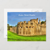 ロンドン塔 ポストカード (正面/裏面)