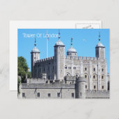 ロンドン塔 ポストカード (正面/裏面)