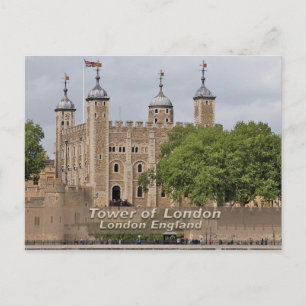 ロンドン塔 - ロンドン イングランド ポストカード