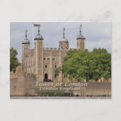ロンドン塔 - ロンドン イングランド ポストカード (正面)