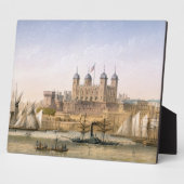ロンドン塔c.1862 （カラーリトボ） フォトプラーク (側面)