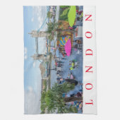 ロンドン夏茶タオル キッチンタオル (縦)