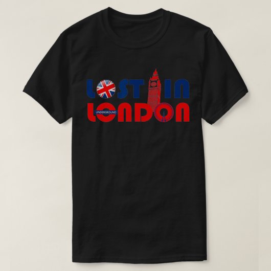 ロンドン失ったで Tシャツ (デザイン正面)