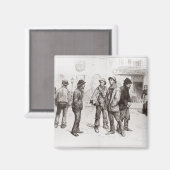 ロンドン失業者2 マグネット (正面/裏面)