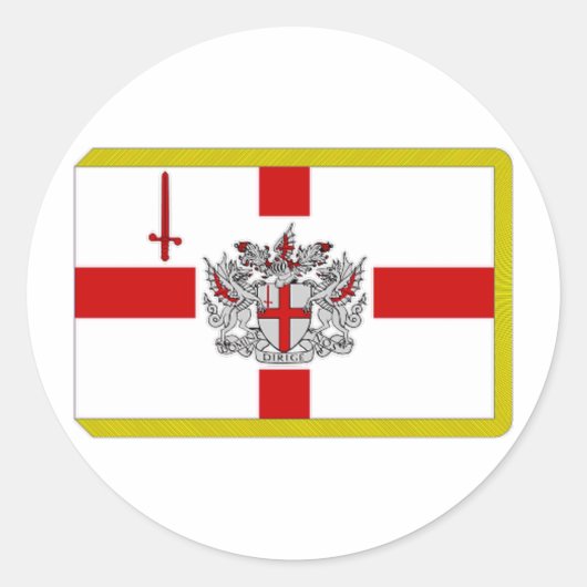 ロンドン市のイギリス主市長 ラウンドシール (正面)