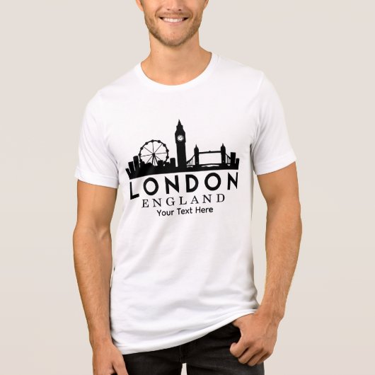 ロンドン市ランドマークトラベルデザイン トライブレンドＴシャツ (正面)