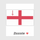 ロンドン市国旗 シール (シート)
