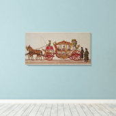 ロンドン市長1853年 キャンバスプリント (インサイチュ (ウッドフロア))